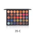 Großhandels-High-Pigment-Make-up OEM Private Label 35-Farben-Lidschatten-Palette